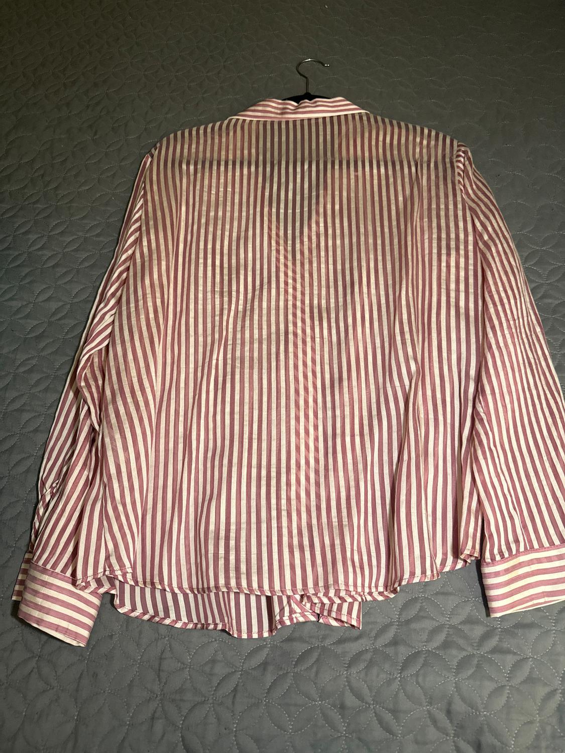 FLOWY STRIPED SHIRT - Image 2