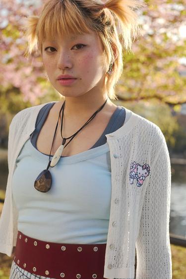 KITTY AND FRIENDS SANRIO GMBH © KNIT JACKET - Ecru by Zara