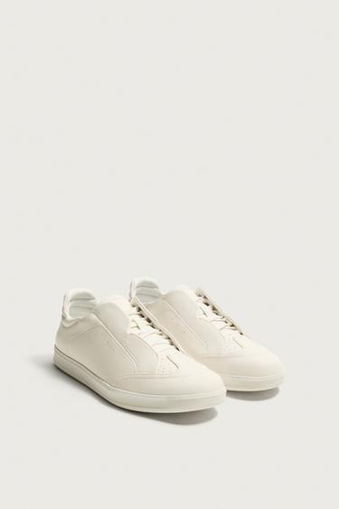 RETRO-STYLE TRAINERS - White by Zara
