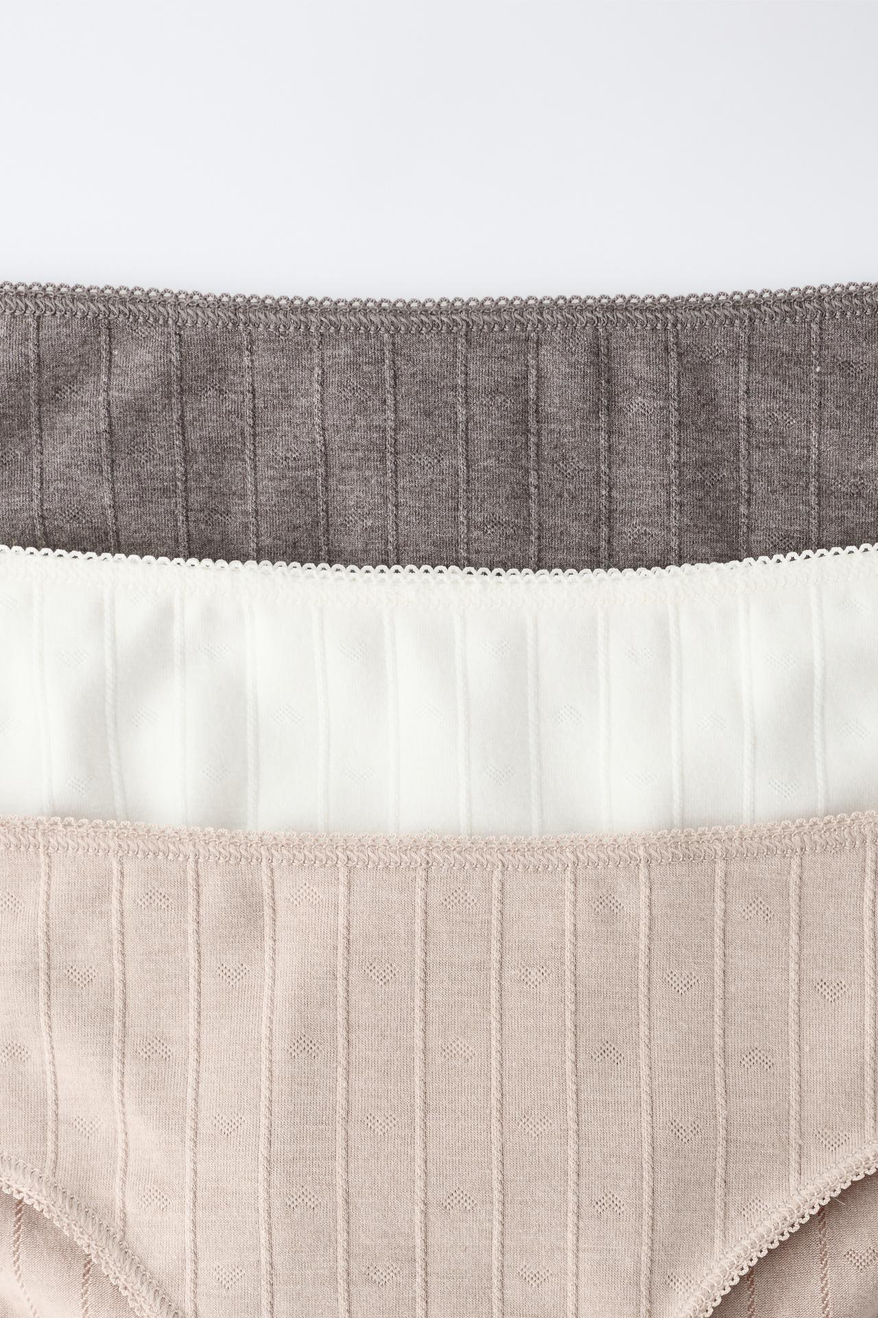 8-14 YEARS / PACK OF THREE UNDERWEAR — Multicolored