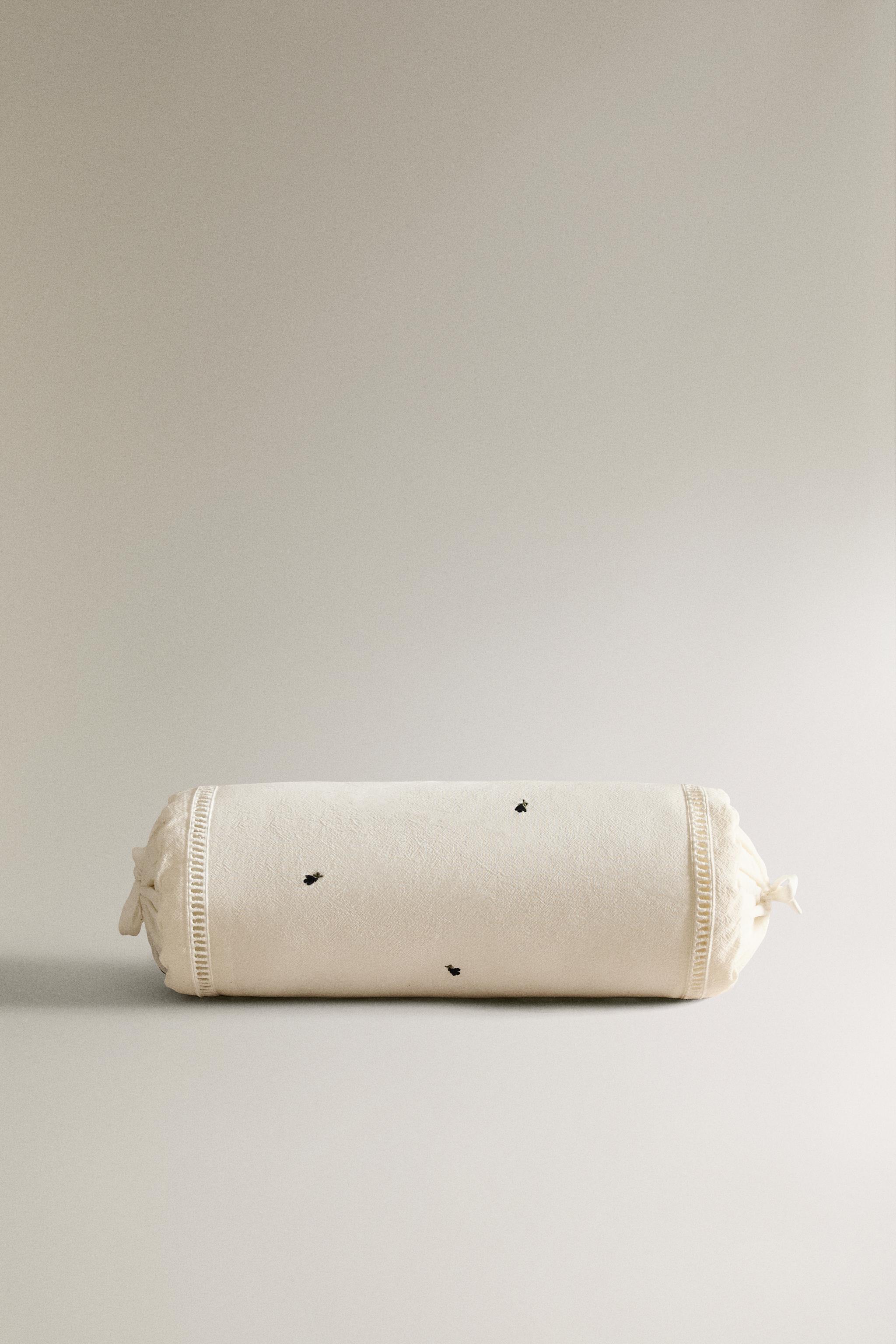 KIDS FLORAL BOLSTER PILLOW