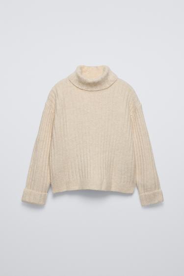 JERSEY CANALÉ TACTO SUAVE - Crudo de Zara