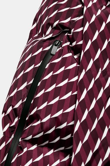 ANORAK MATELASSÉ 80% DUVET 20% PLUMES WATER RESISTANT WINDPROOF TECHNOLOGIE RECCO® COLLECTION SKI - Bordeaux de Zara - Image 8