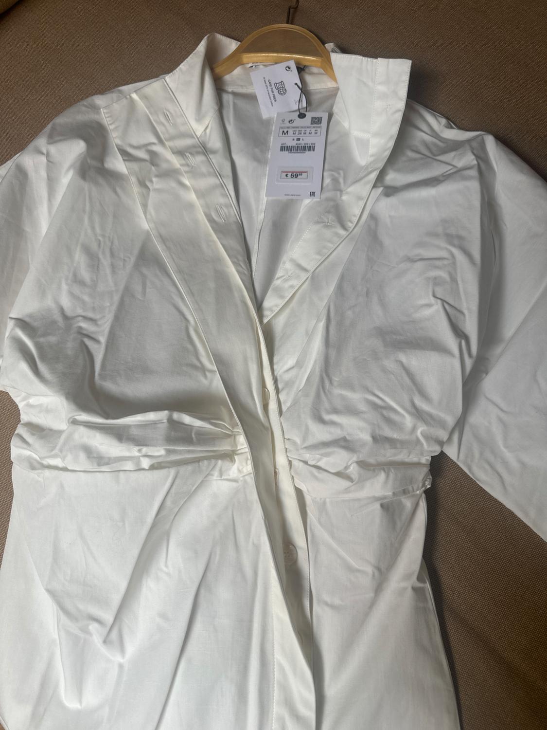 MINI DRESS WITH GATHERING - Image 3