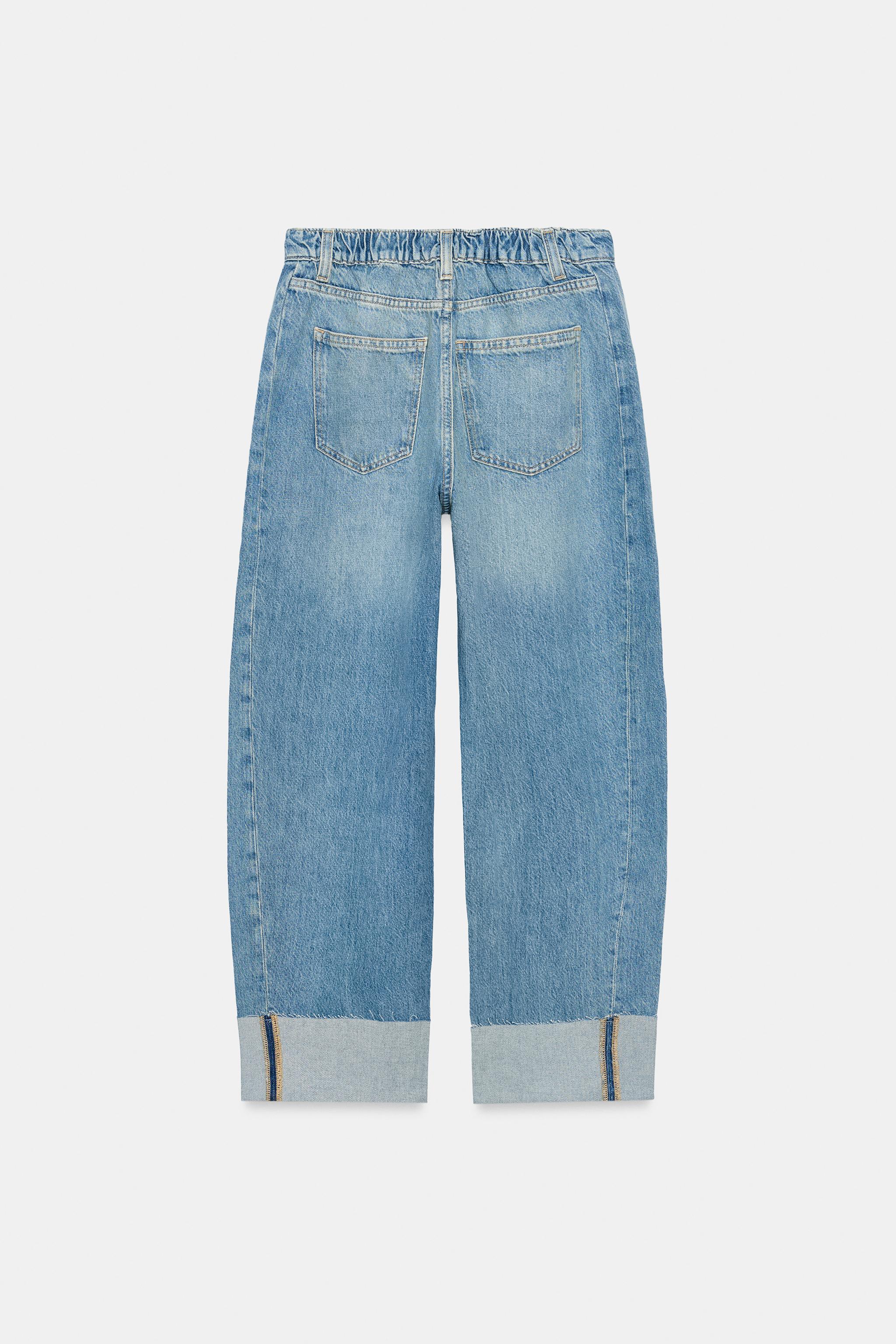 Z1975 MID-RISE BAGGY CUFFED JEANS