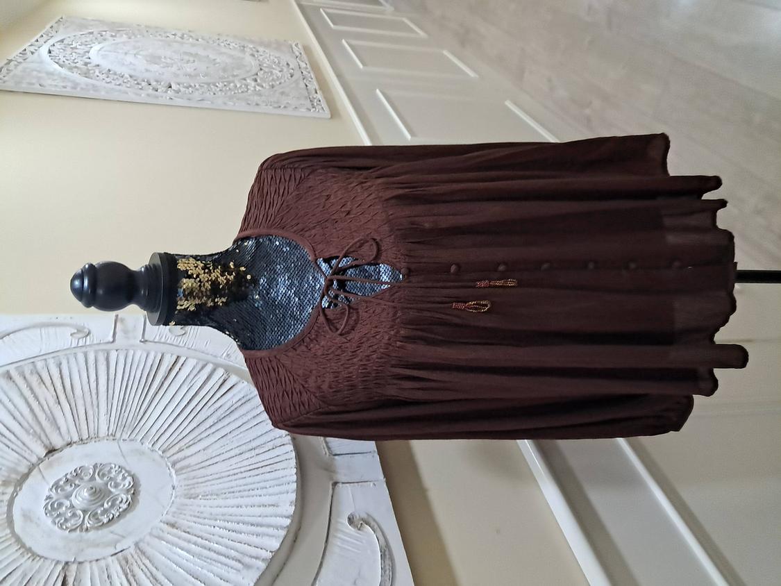 GATHERED FLOWING BLOUSE - Image 3