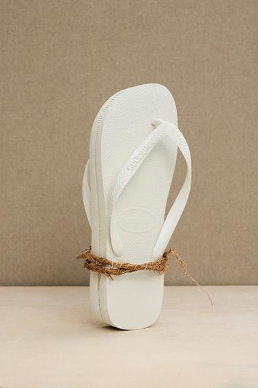 HAVAIANAS ® x ZARA SANDALS - White by Zara