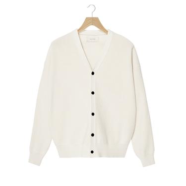 COTTON TEXTURED CARDIGAN - Ecru by Zara