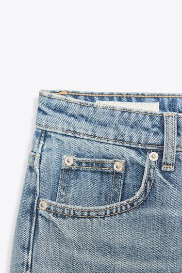 JEAN TRF MOM FIT TAILLE HAUTE - Bleu clair de Zara - Image 9