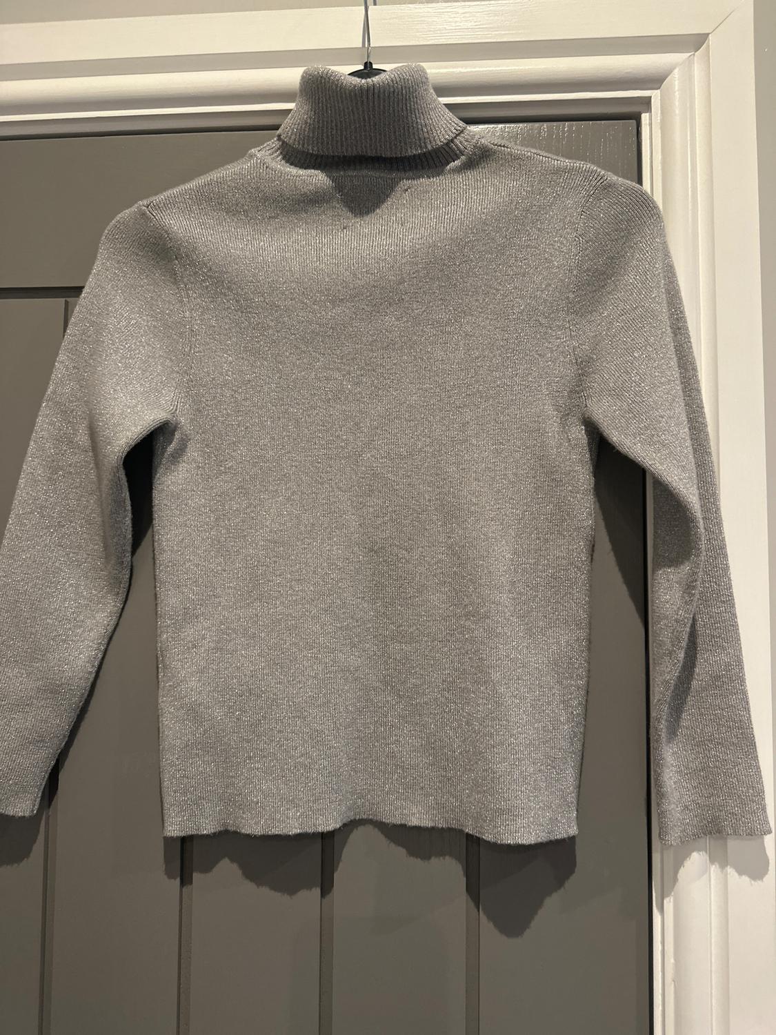 SHIMMERY TURTLENECK NECK SWEATER - Image 2
