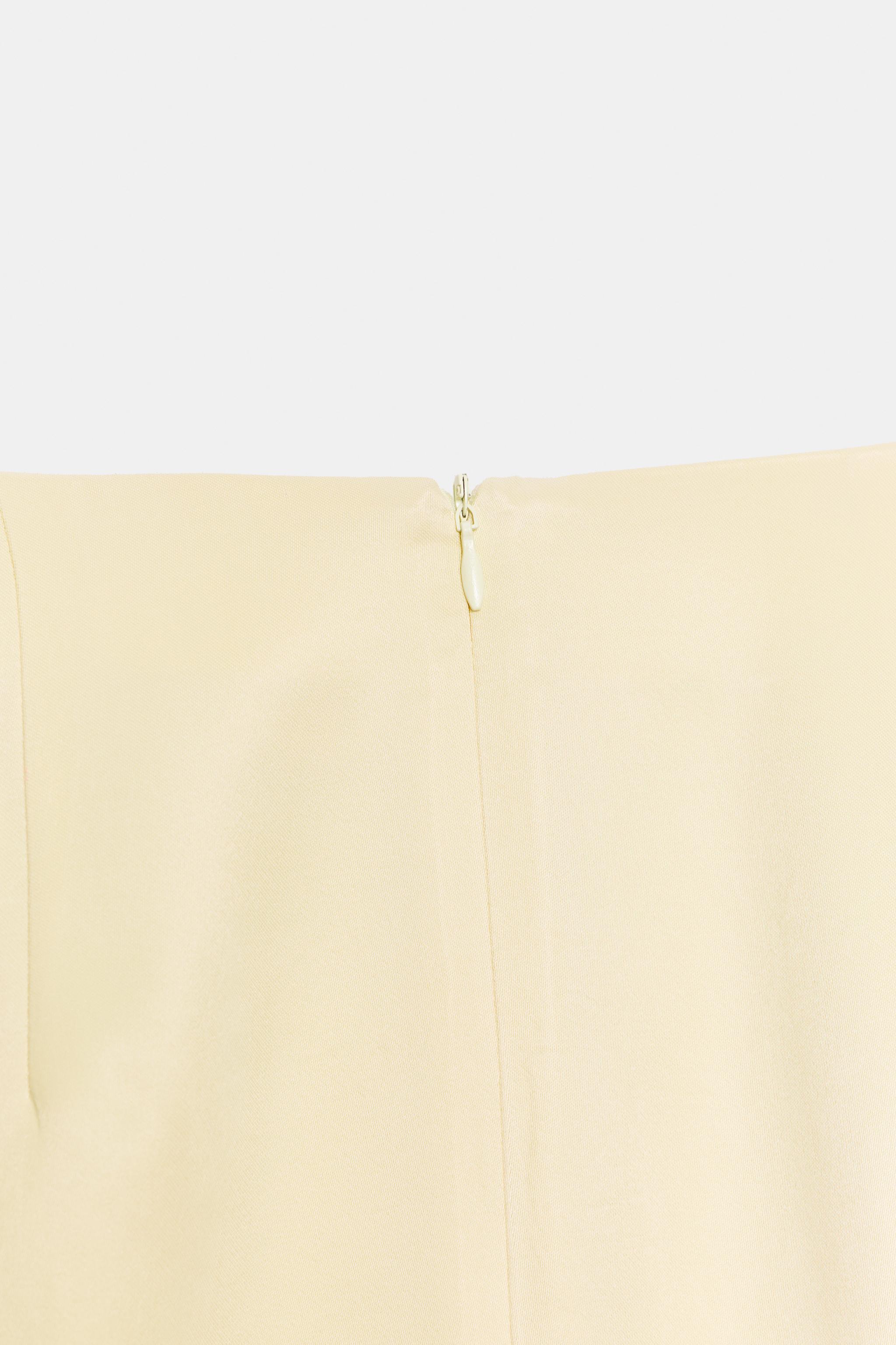 Женские юбки Zara ZW COLLECTION STRAIGHT MIDI SKIRT — фото 8