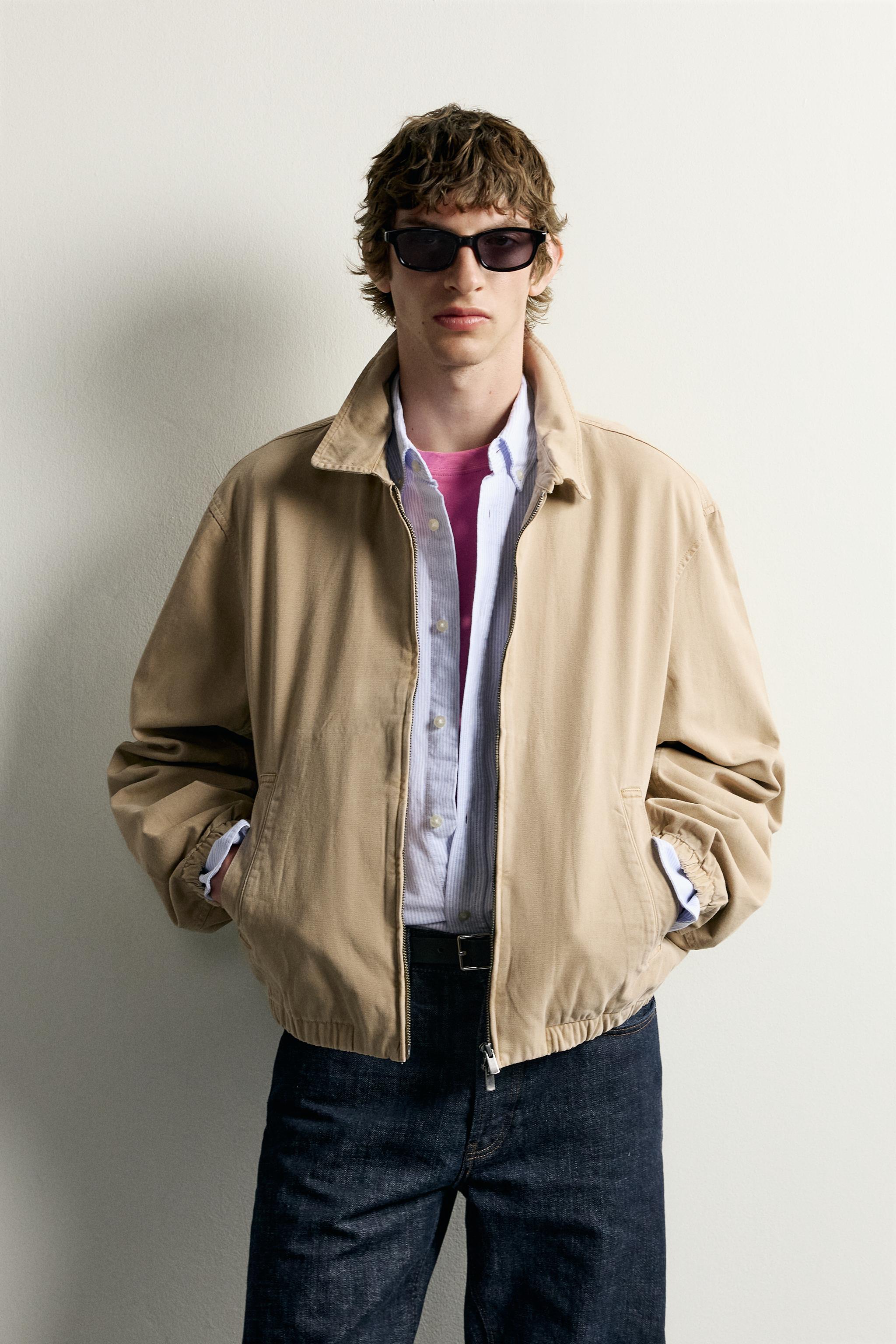 0FR. PARIS X ZARA WASHED COTTON JACKET