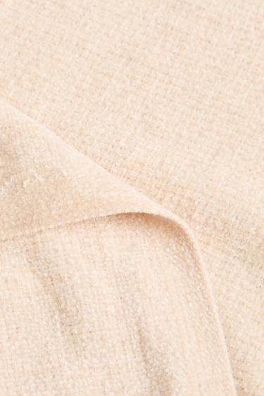 PLAID CHENILLE XXL - Beige clair de Zara - Image 3
