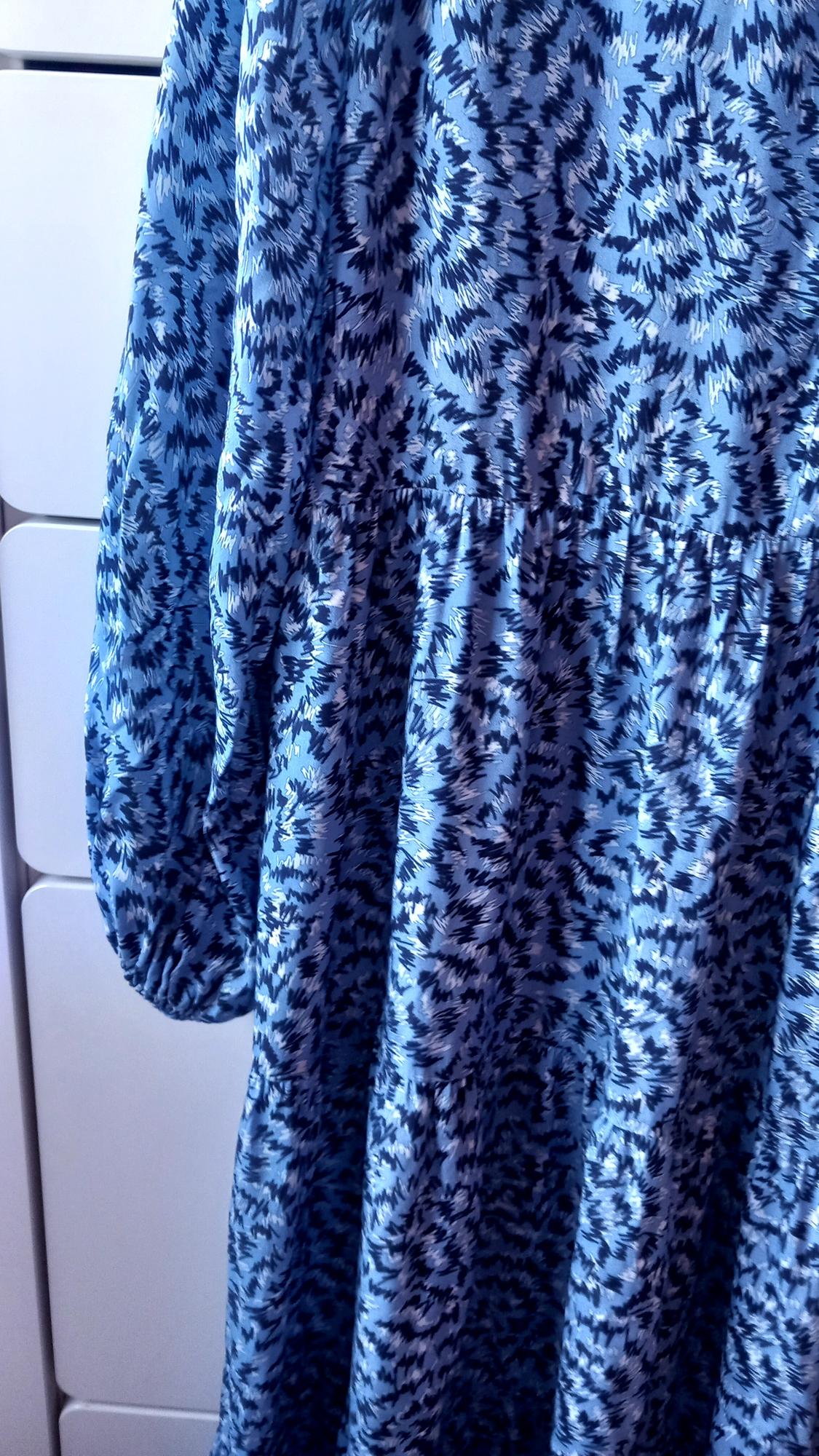 LONG PRINTED DRESS - Image 4