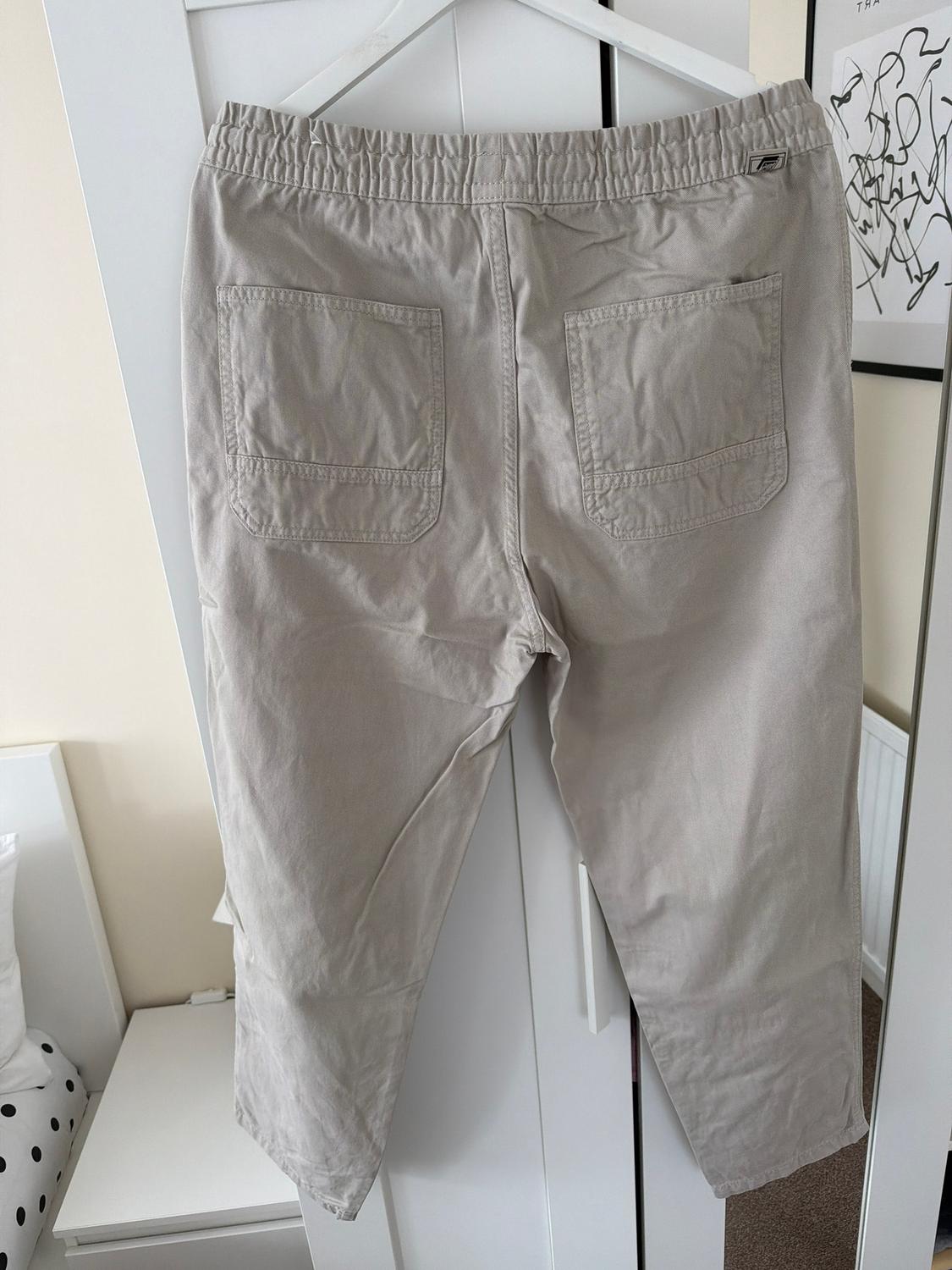 FADED JOGGER WAIST TROUSERS - Image 3