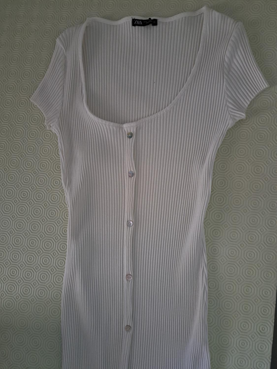 MIDI DRESS WITH BUTTONS - Image 2