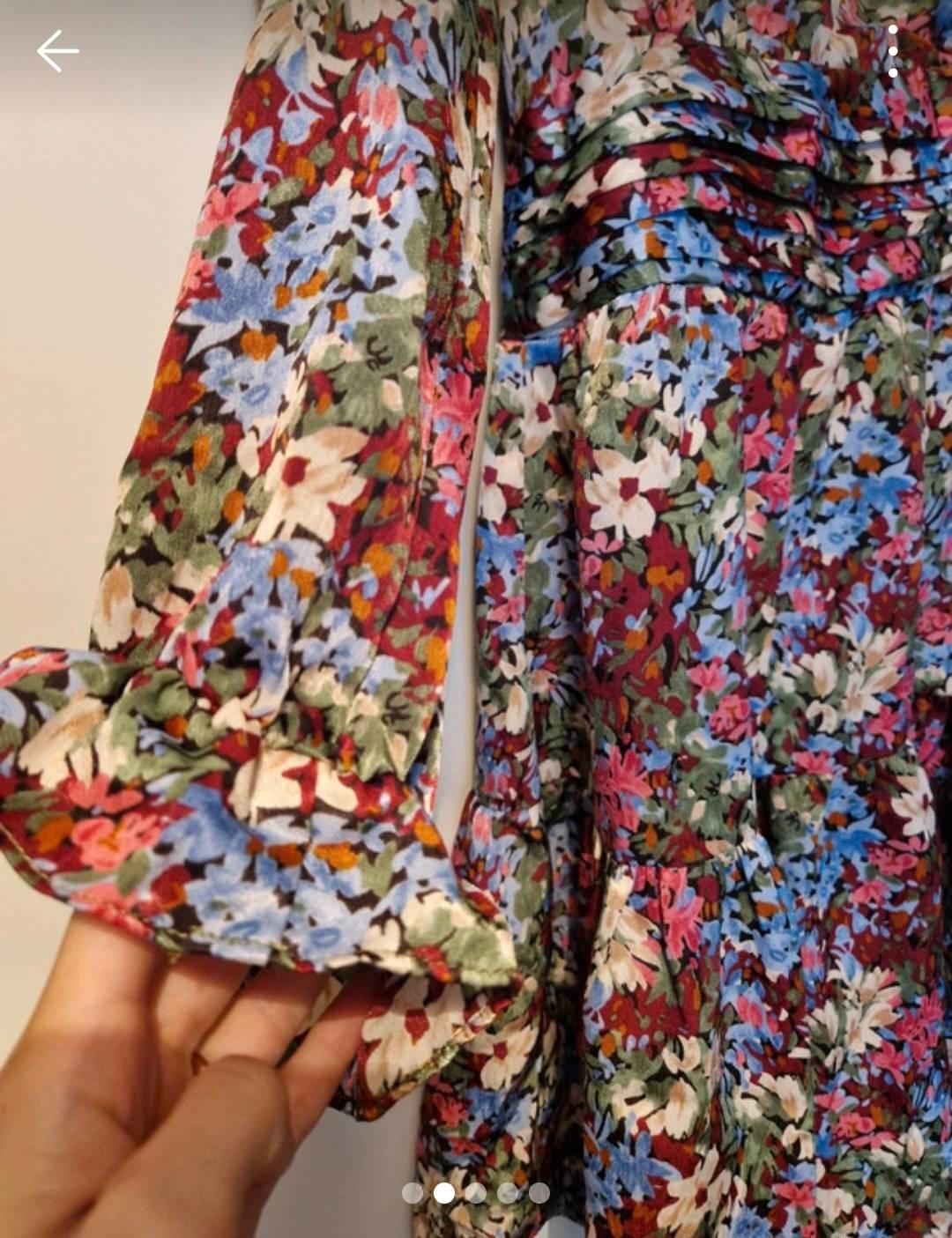 PRINTED MINI DRESS - Image 3