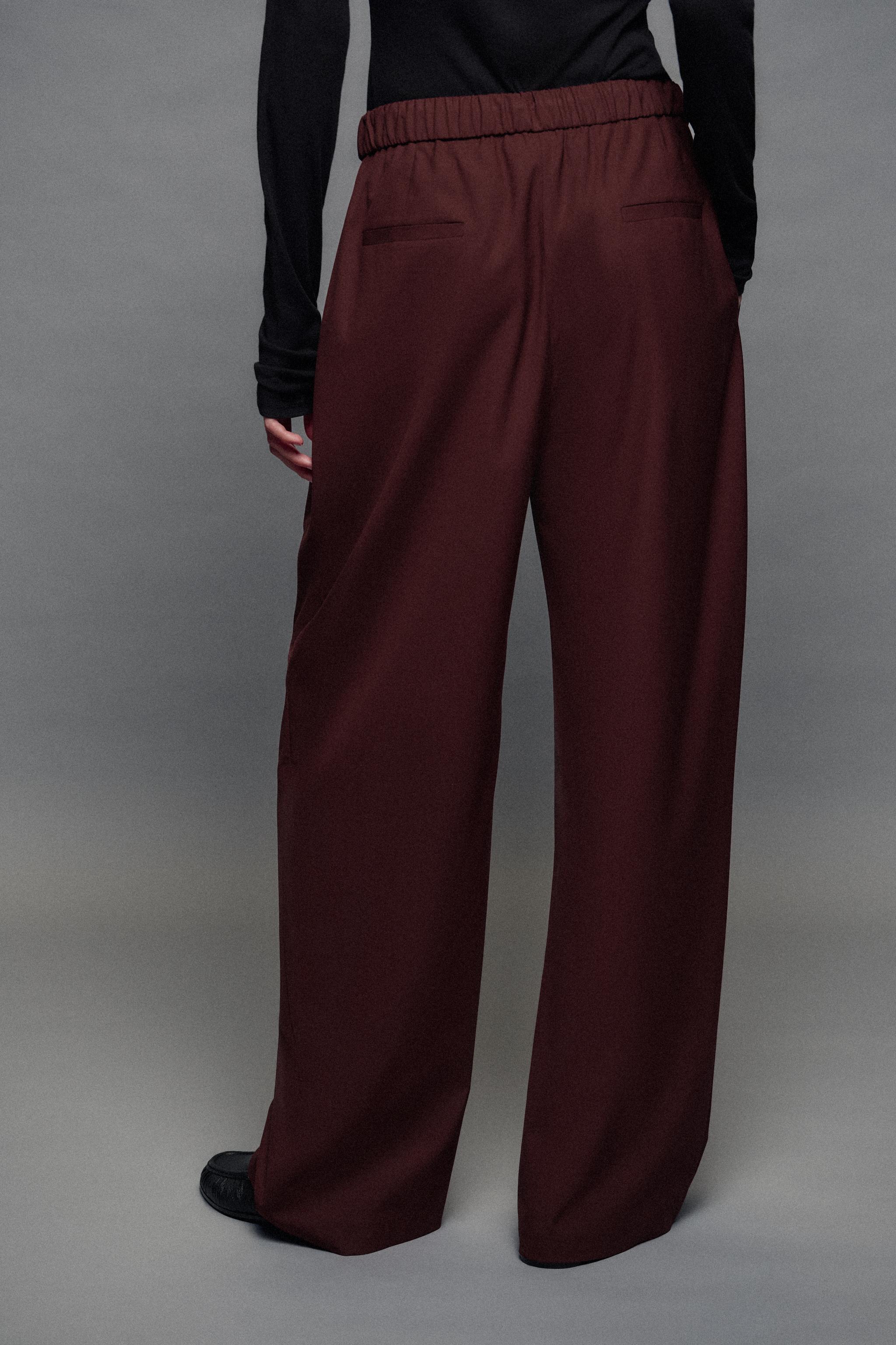 PANTALON À PLIS ZW COLLECTION