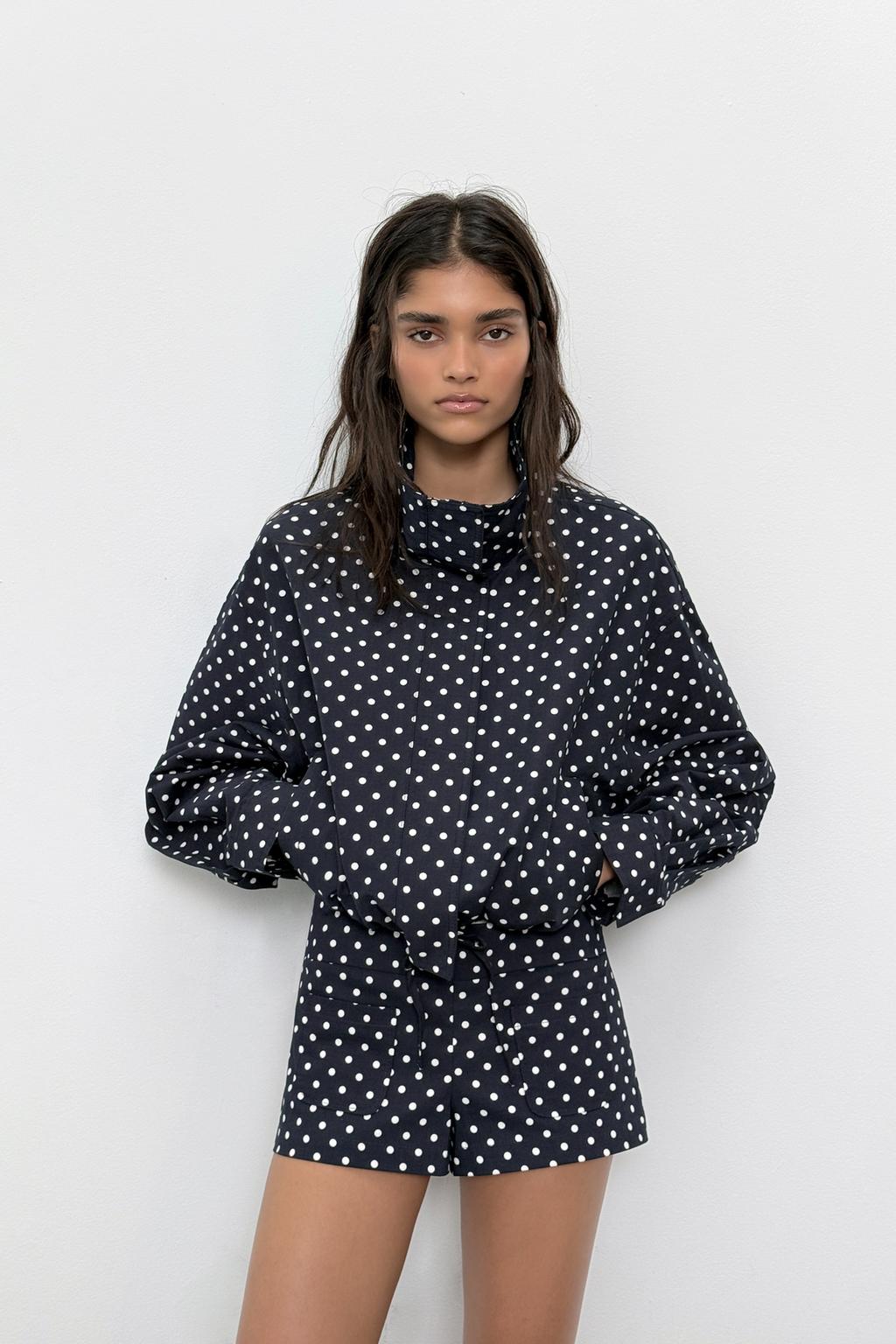 PUFFED POLKA DOT JACKET - image 2