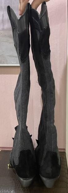 HEELED EMBROIDERED COWBOY BOOTS - Image 2
