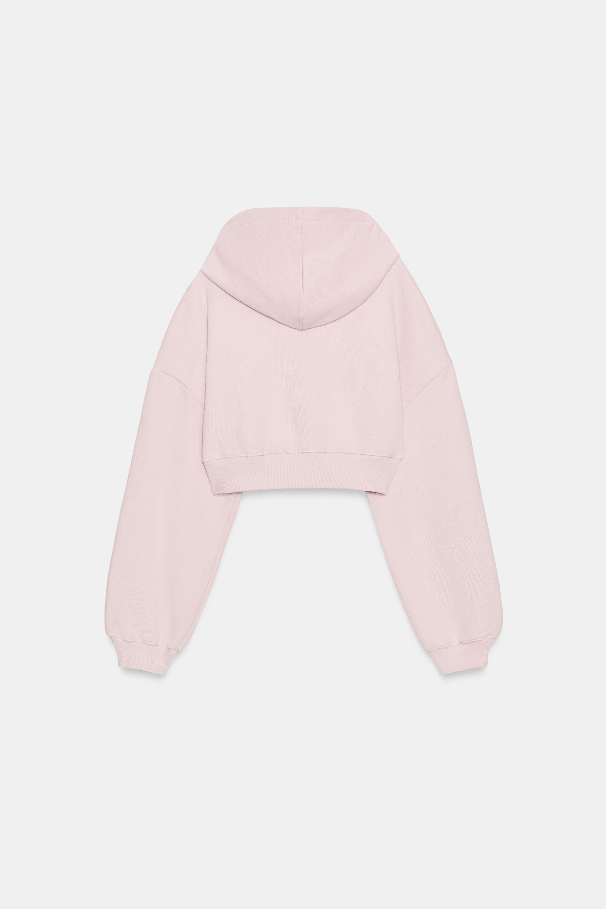 CROPPED HOODIE SWEATSHIRT