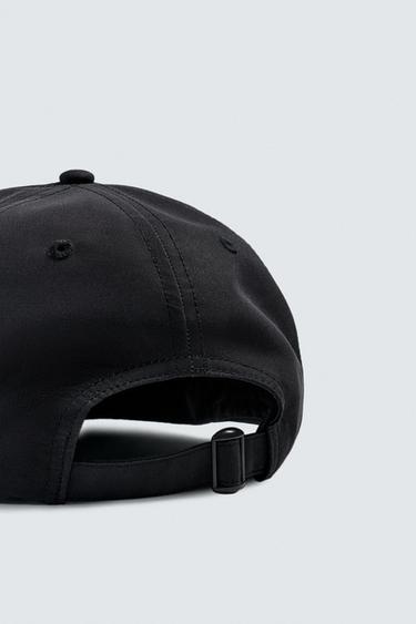 CASQUETTE TECHNIQUE VISIÈRE PLATE - Noir de Zara - Image 3