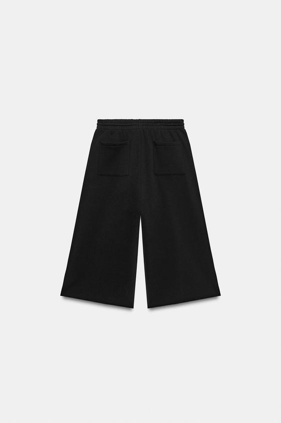 BERMULA LONGUE EN MOLLETON - Noir de Zara - Image 8