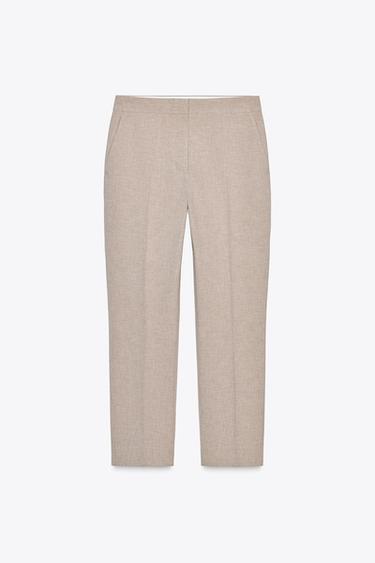 PANTALÓN TIRO BAJO ABERTURA - Arena de Zara