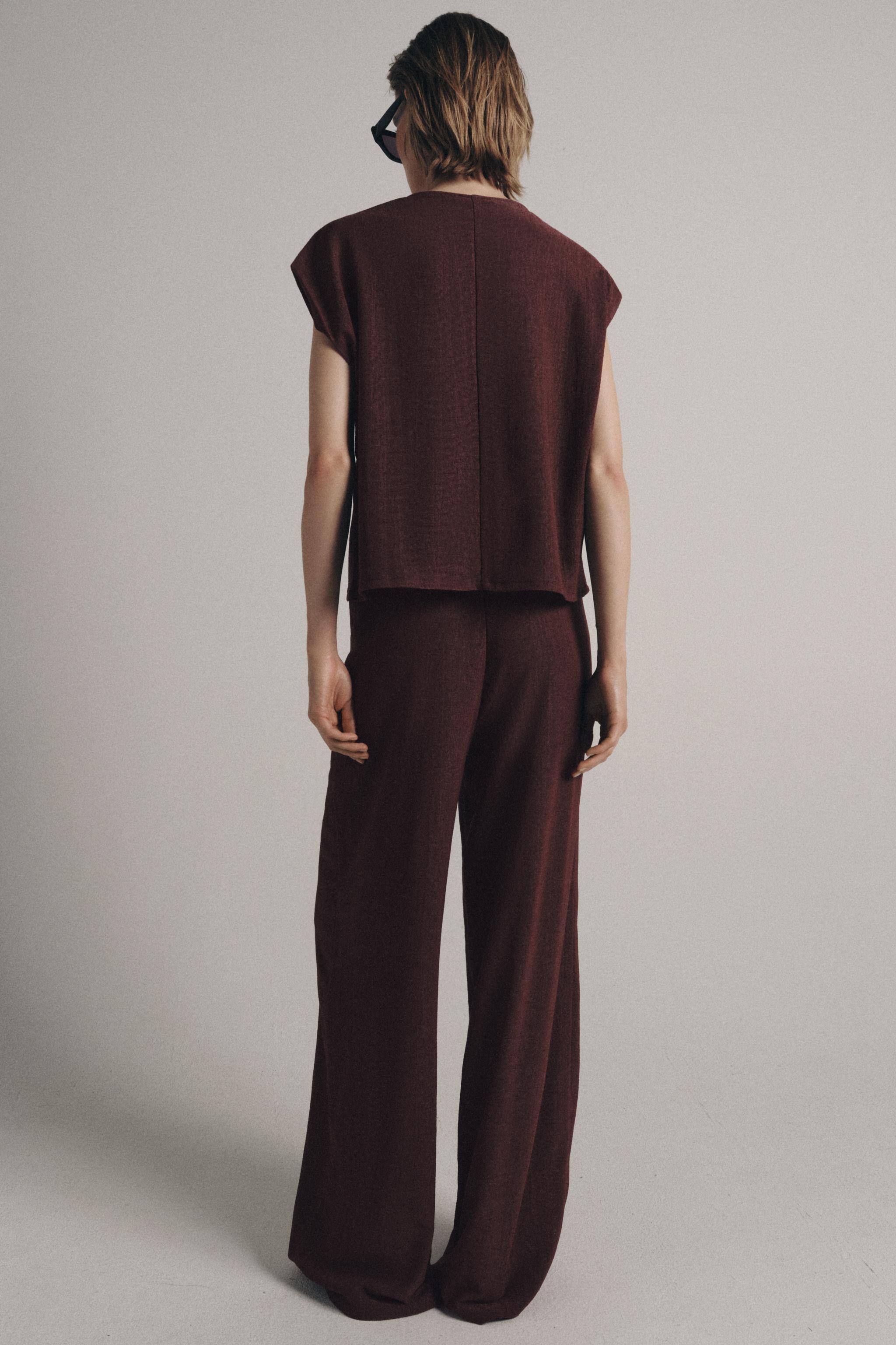 PANTALON RUSTIQUE DROIT