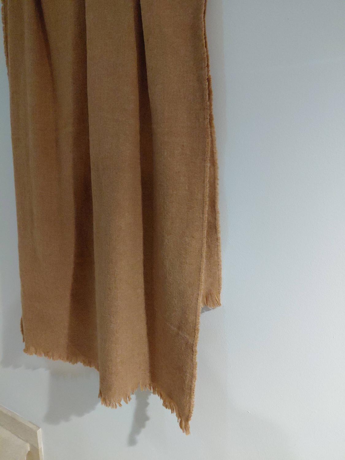 PLAIN WOOL SCARF - Image 3