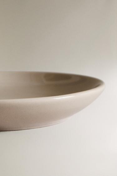 ASSIETTE À PAIN GRÈS - Gris taupe de Zara - Image 3