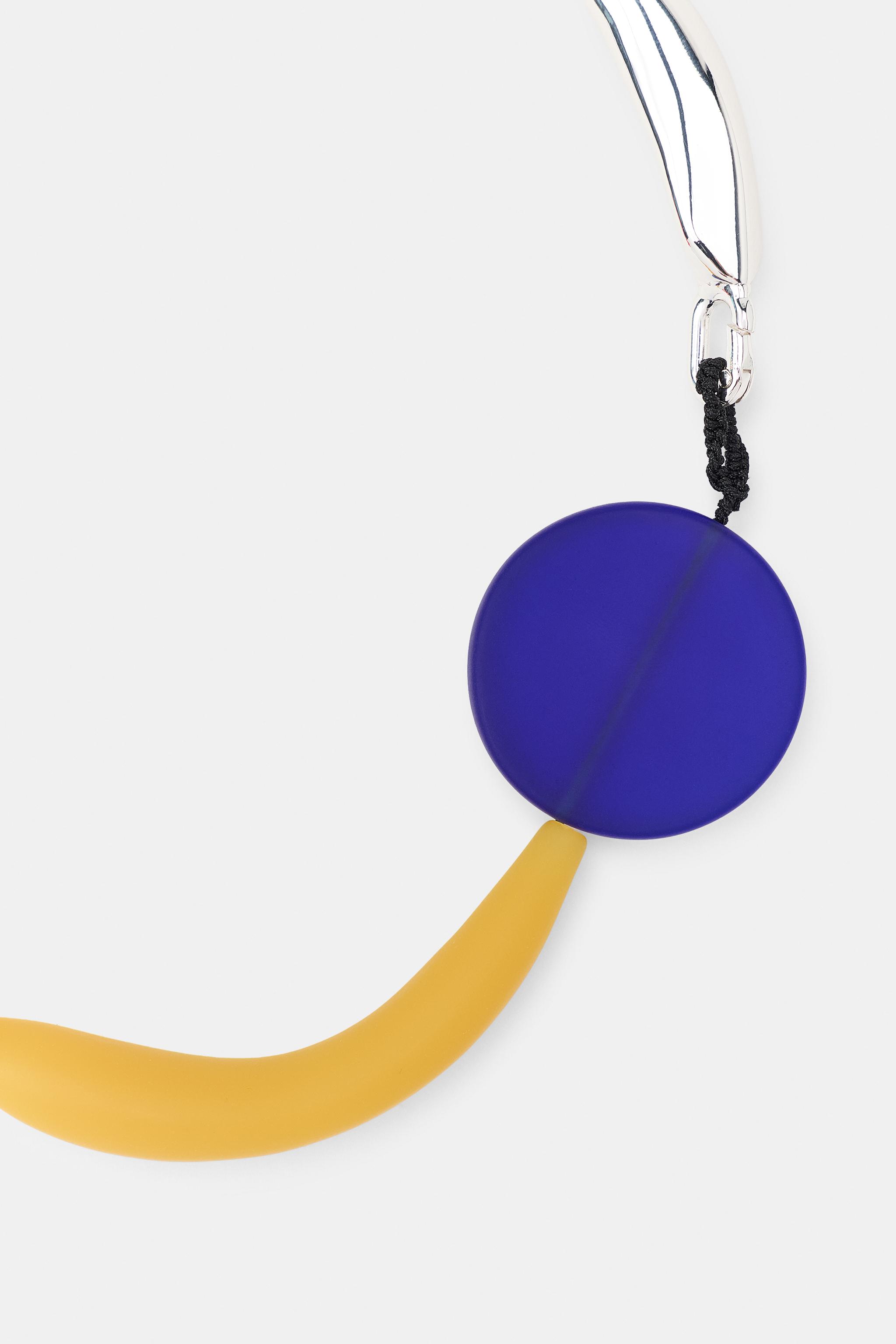 GEOMETRIC PIECE MIXED NECKLACE