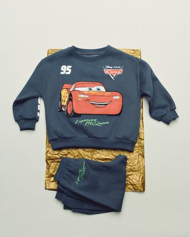 LIGHTNING MCQUEEN © DISNEY SWEATSHIRT AND JOGGERS SET - Blue by Zara - Image 0