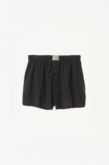 WILLY CHAVARRIA X ZARA コットンボクサーパンツブラック0ZaraのWILLY CHAVARRIA X ZARA コットンボクサーパンツ - ブラック - 画像 0
