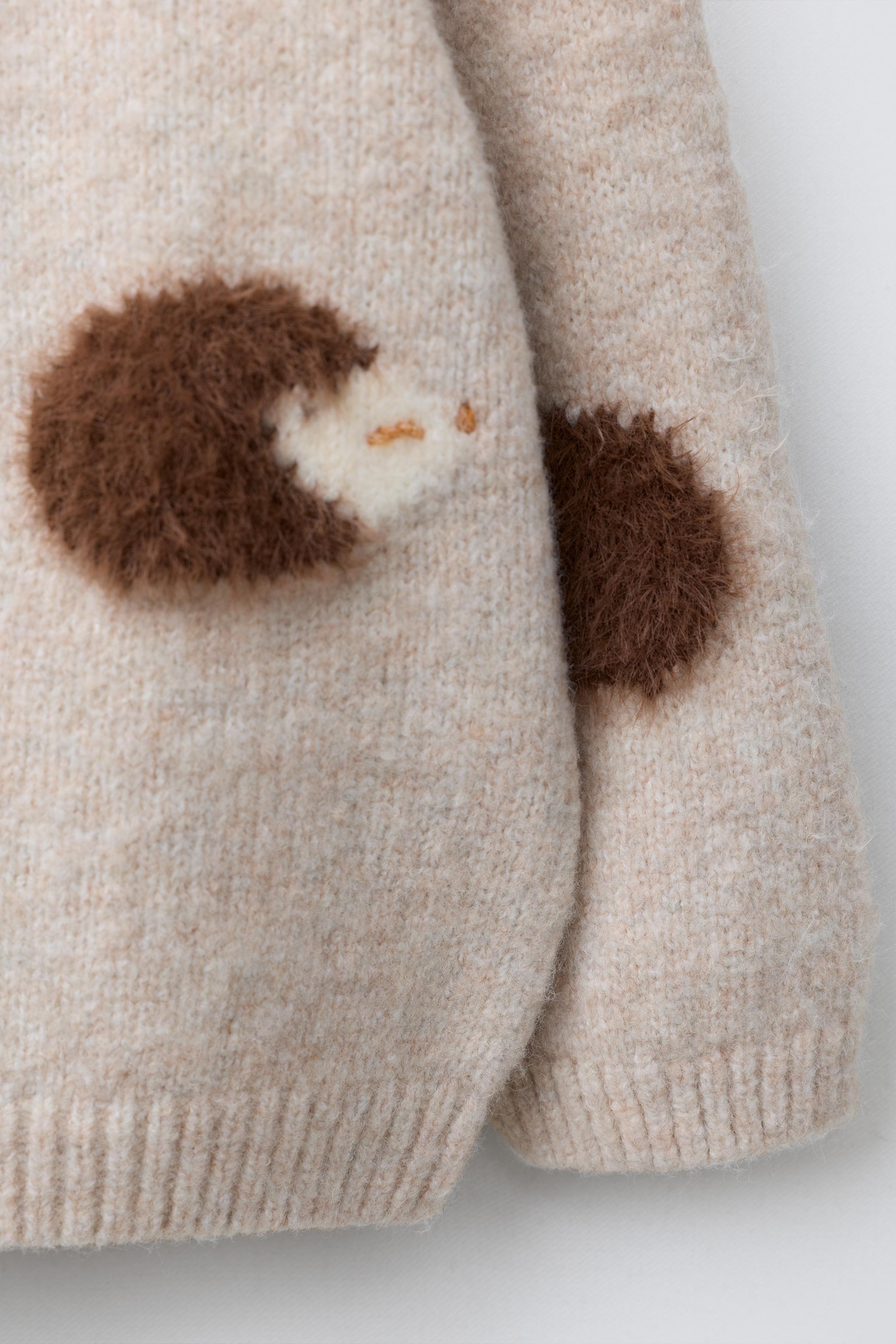 PULL EN MAILLE HÉRISSONS