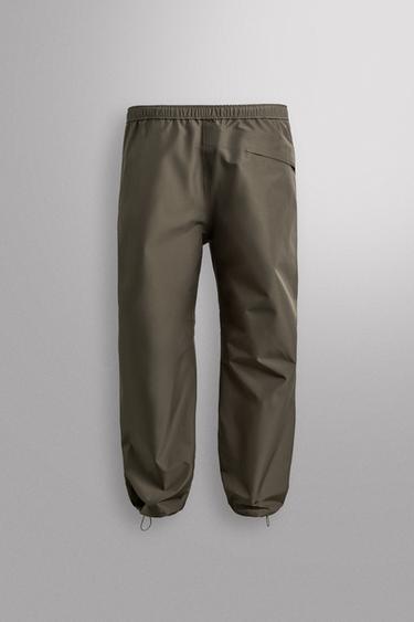 TECHNICAL SHELL TROUSERS AARON LEVINE X ZARA - Dark green by Zara - Image 6