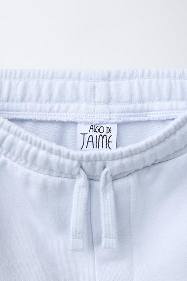 ALGO DE JAIME © PANTHER PLUSH BERMUDA SHORTS - Light sky blue by Zara - Image 2