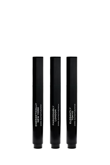 VIBRANT CITIES סט מברשות 3X7 מ"ל (0.23 FL.OZ). - TINTED LEATHER של Zara