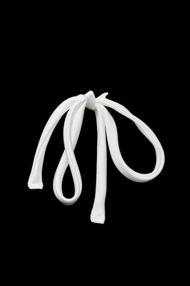 WIDE-LEG TROUSERS WITH DOUBLE WAISTBAND - Black by Zara