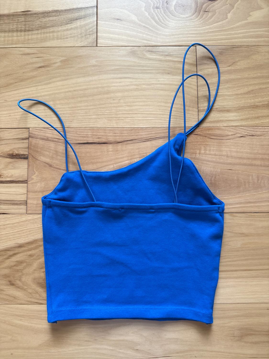 ASYMMETRIC CROP TOP - Image 2