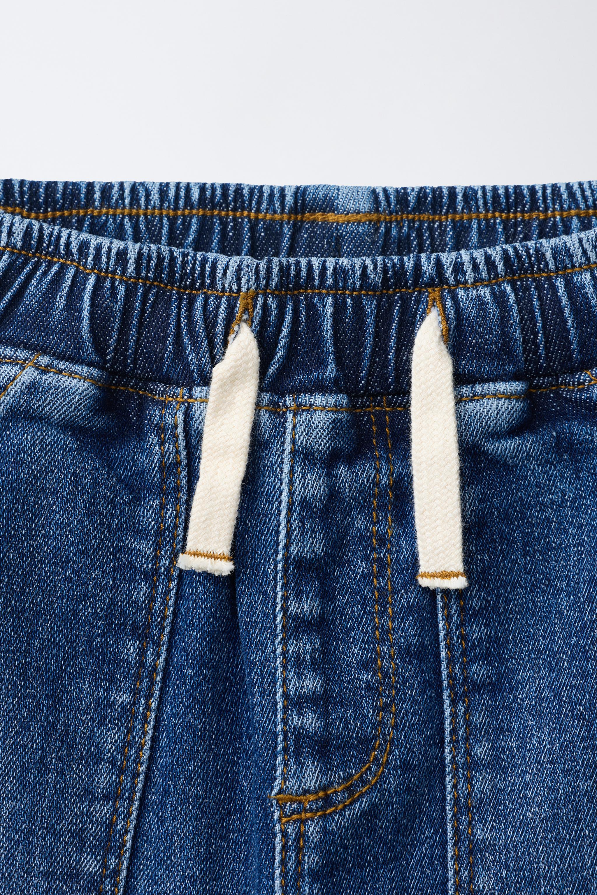 Детские джинсы Zara COMFY CARGO JOGGER JEANS — фото 3