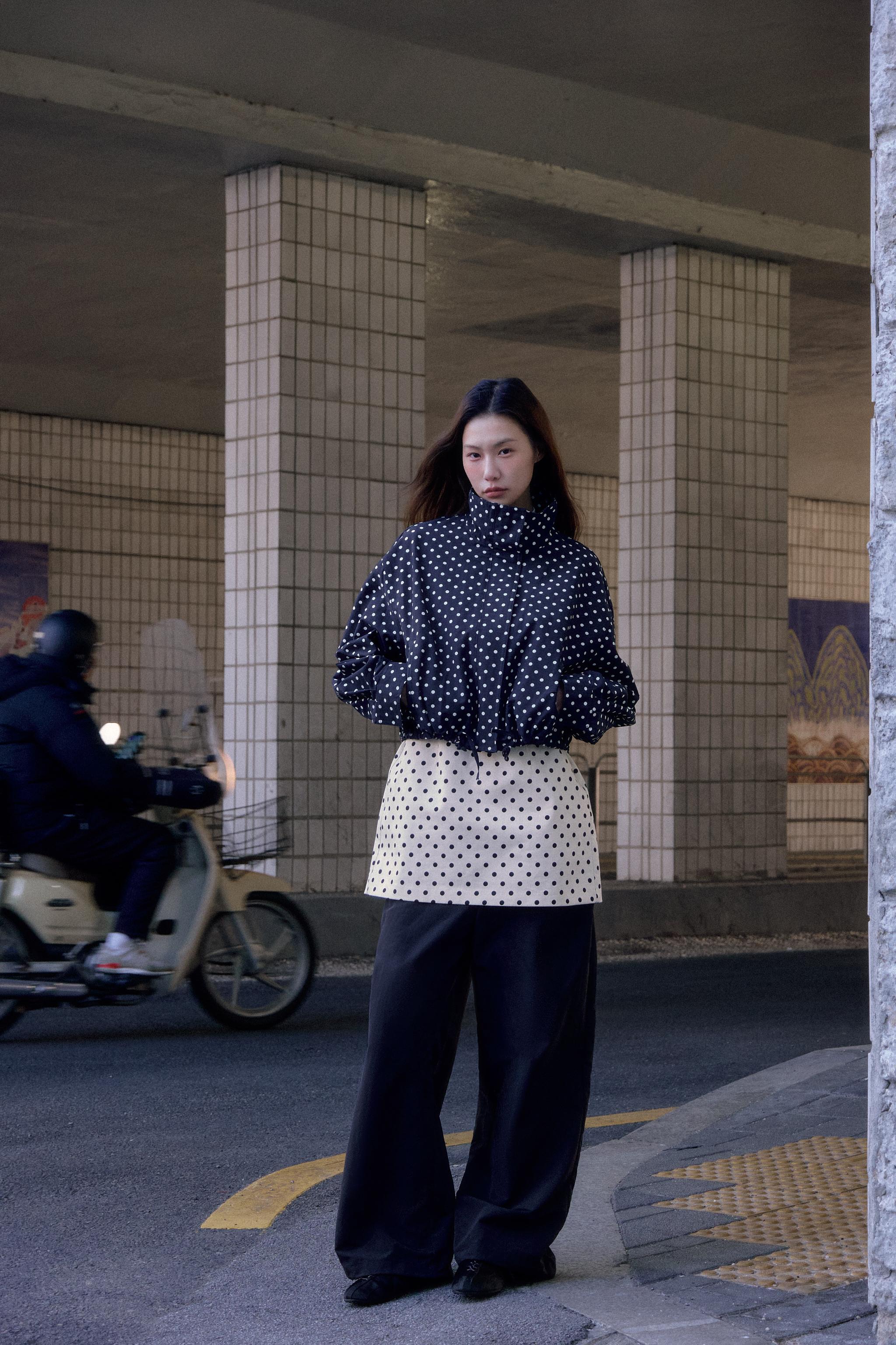 ◇新品◇ ZARA ジャケット XL 秋冬物 ZARA ソフトクロスオーバージャケット 上品エレガント 今季新作 (ZARA