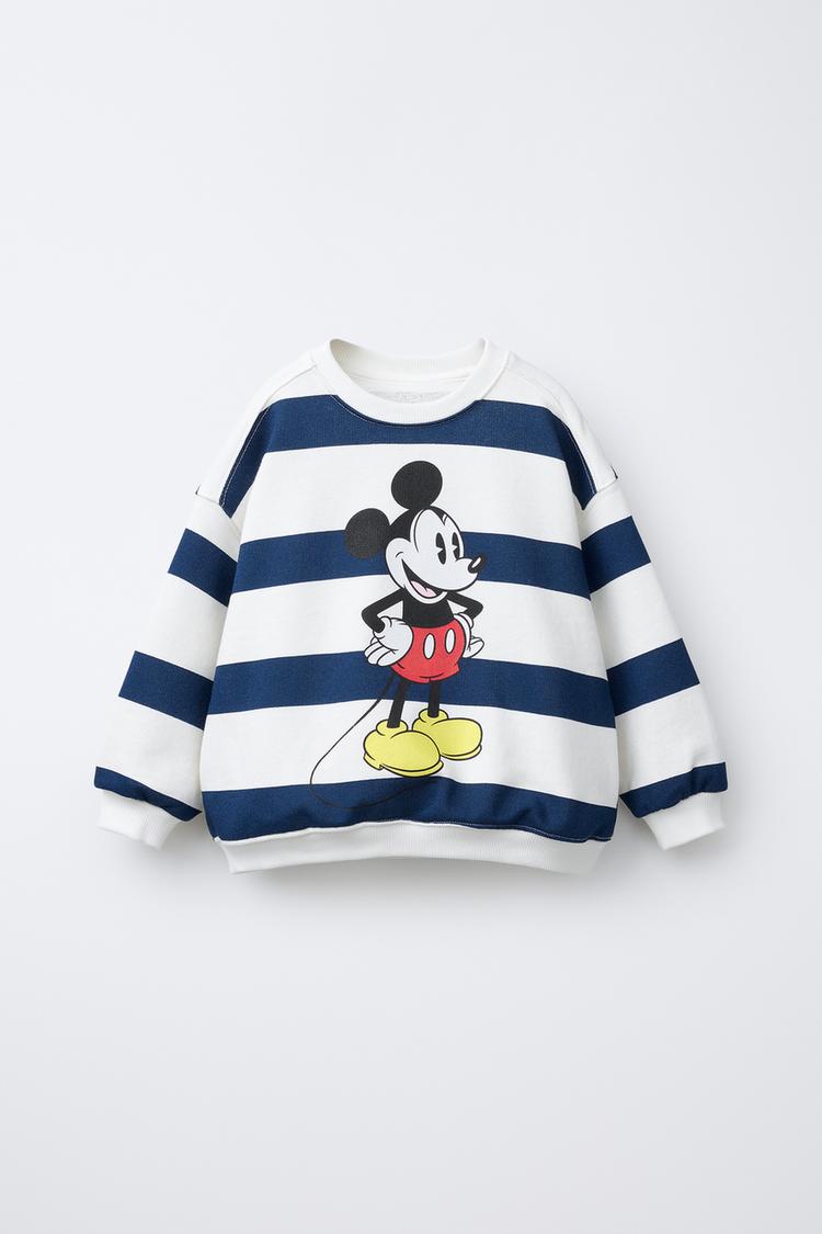 STRIPED MICKEY MOUSE © DISNEY SWEATSHIRT