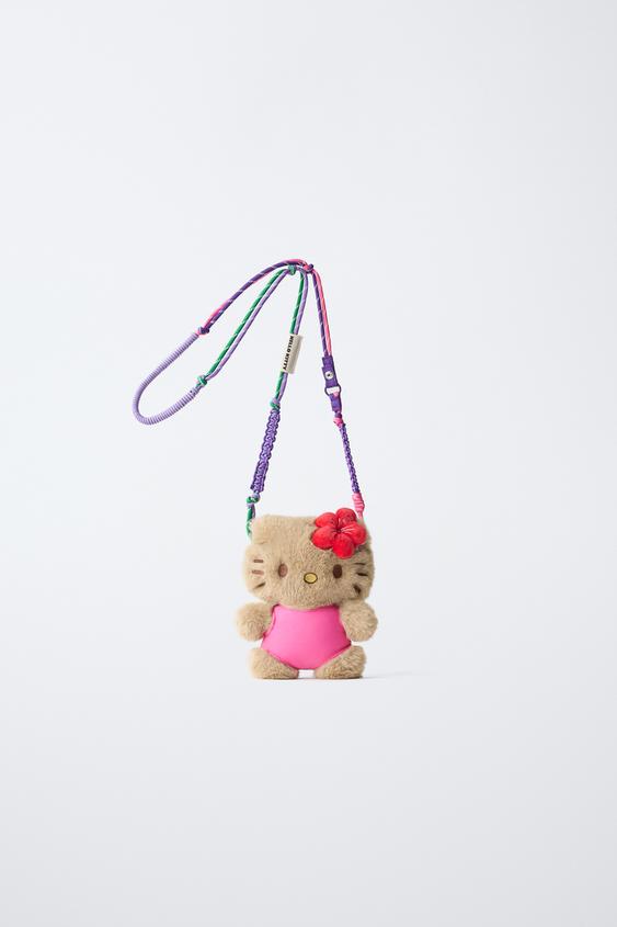 Zara 三麗鷗© HELLO KITTY 單肩包 - 棕色 - 圖片 0