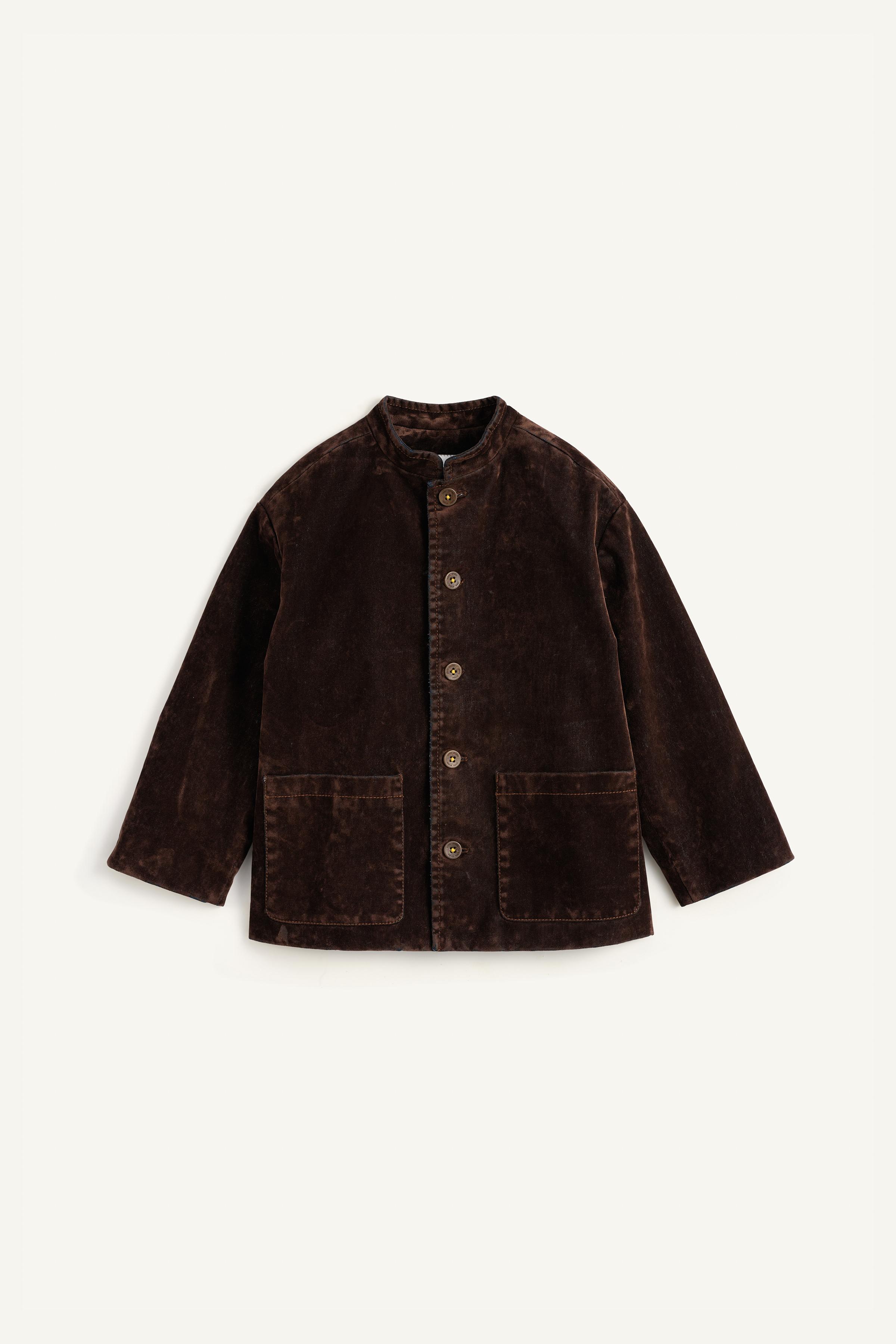 BLOUSON VELOURS FINITION DENIM LIMITED EDITION