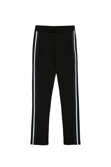LEGGINGS WITH SIDE STRIPES