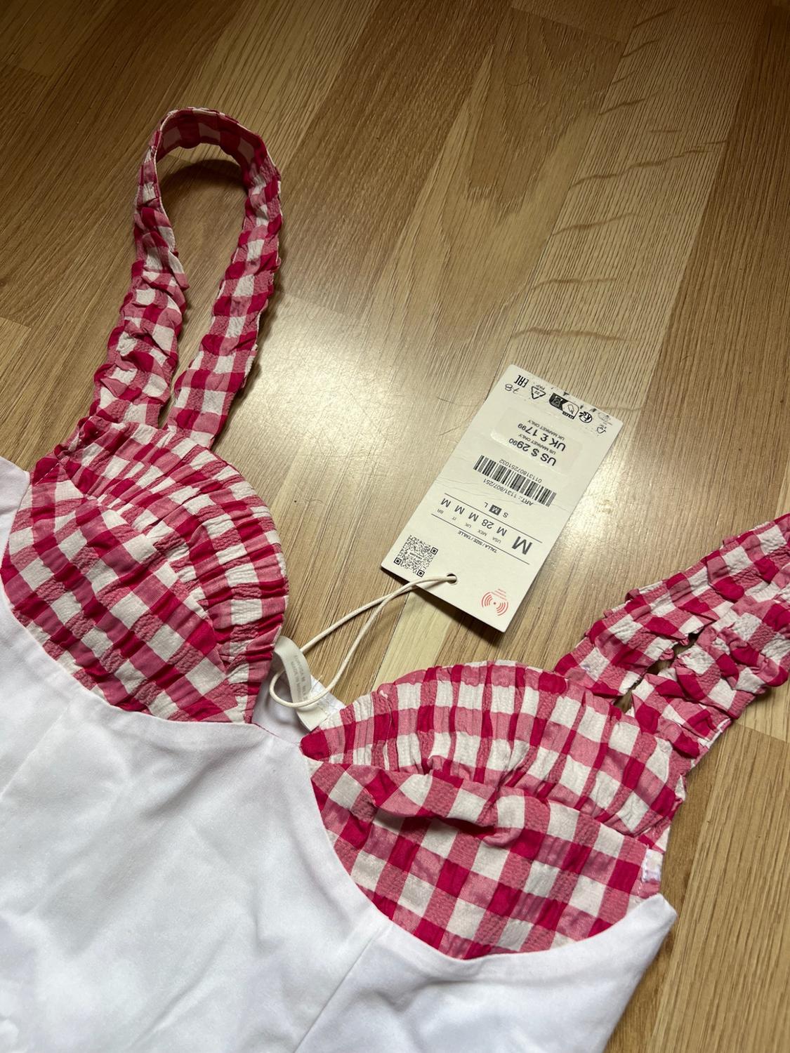 GINGHAM CORSET TOP - Image 3