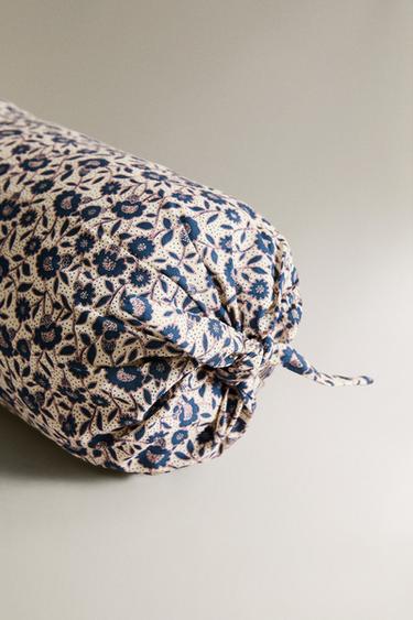 KIDS' FLORAL CUSHION - Blue by Zara - Image 2