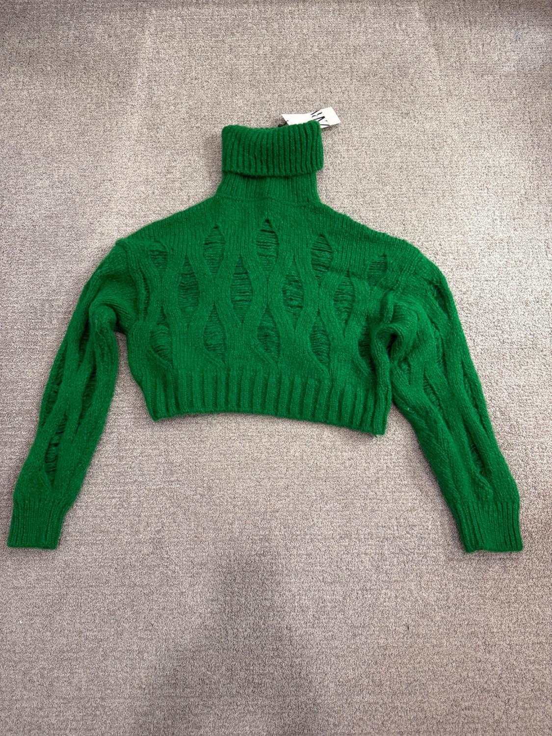 KNIT SWEATER WITH RIPS - Image 4
