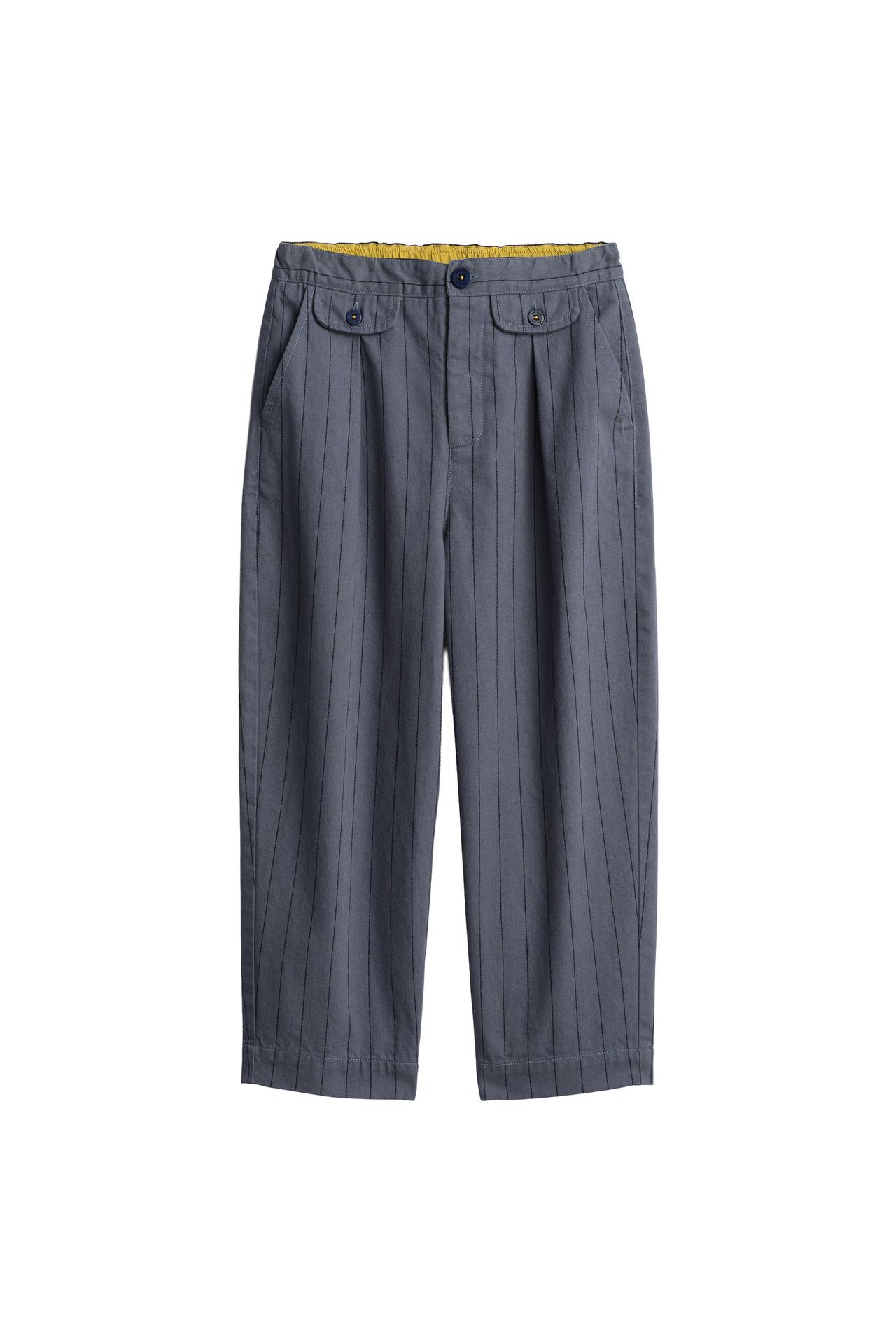 LIMITED EDITION STRIPED RELAXED FIT TROUSERS